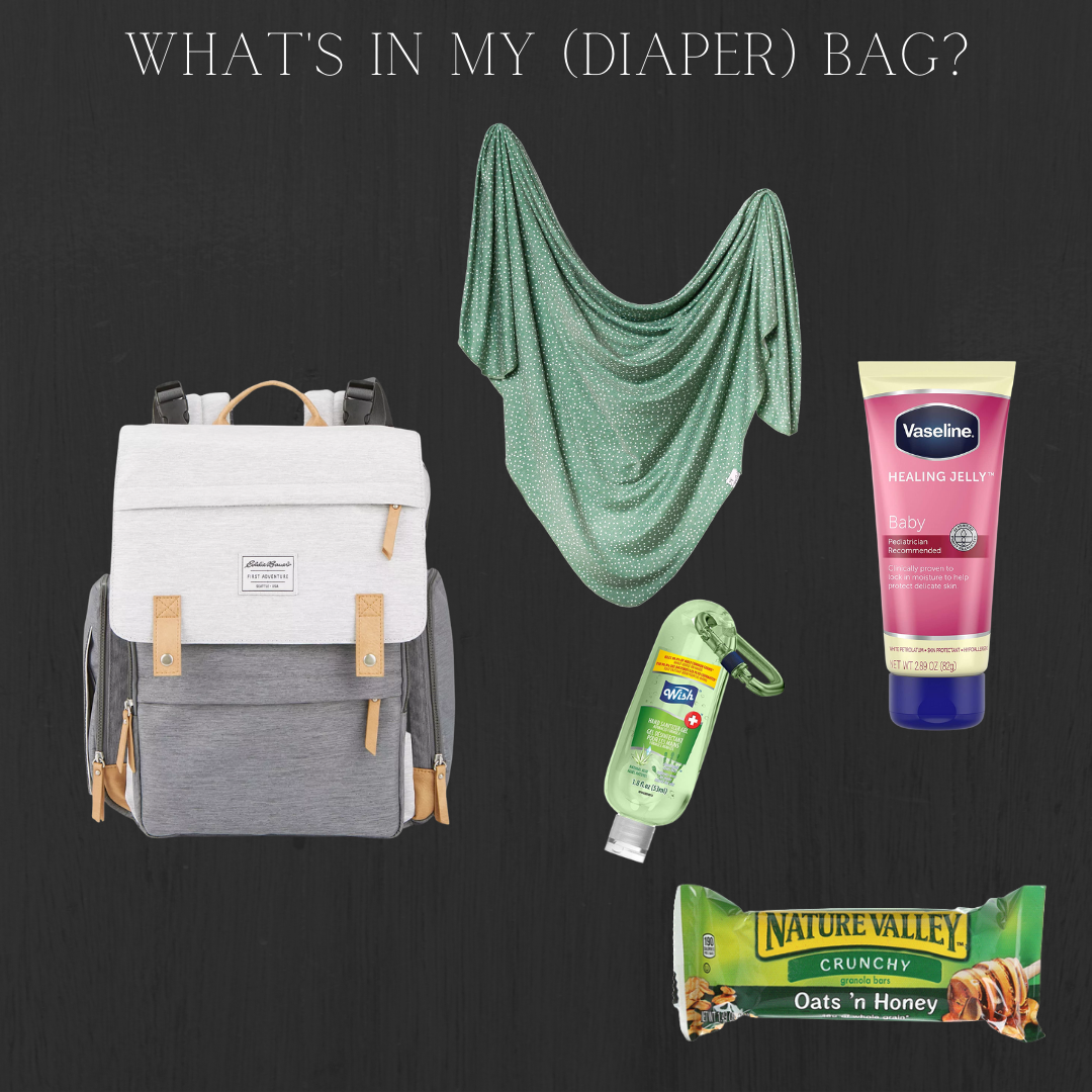 What's in my Diaper Bag - Lemon Stripes